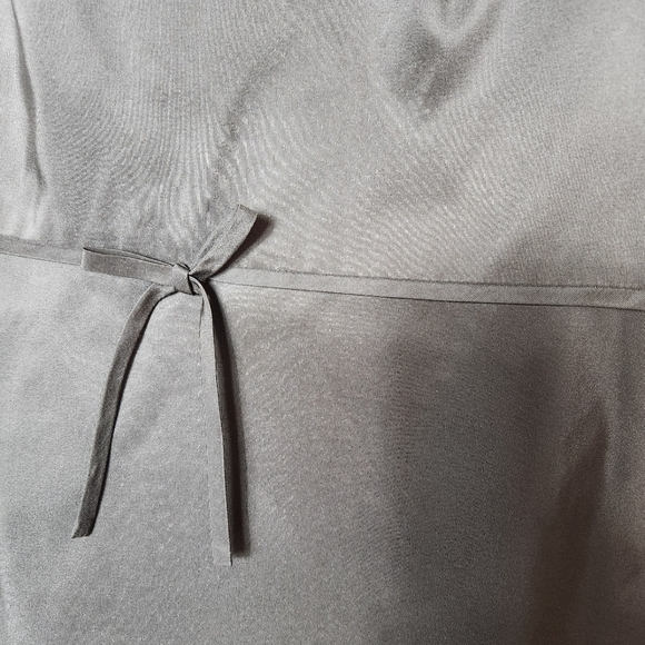 J. Crew Womens |10 Tall| Y2K Brown 100% Silk Boatneck Fit & Flare Dress - Picture 3 of 7